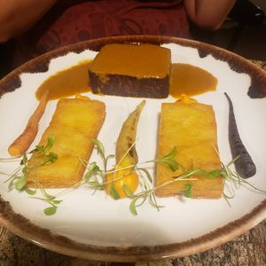 Roasted loin with port wine reduction! at Jardineiro - Vegan Kitchen in Porto