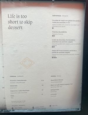 Menu  at Jardineiro - Vegan Kitchen in Porto