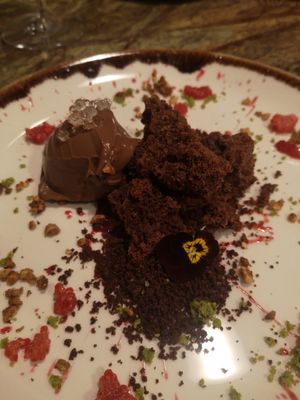 Chocolate garden at Jardineiro - Vegan Kitchen in Porto