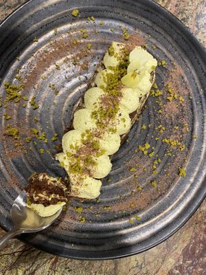 Pistachio tiramisu   at Jardineiro - Vegan Kitchen in Porto