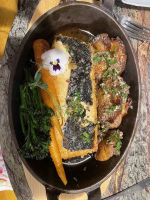 Toffish - the potatoes were outstandingg  at Jardineiro - Vegan Kitchen in Porto