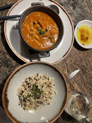 Tripe and bean stew  at Jardineiro - Vegan Kitchen in Porto