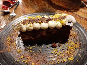 Pistachio tiramisu   at Jardineiro - Vegan Kitchen in Porto