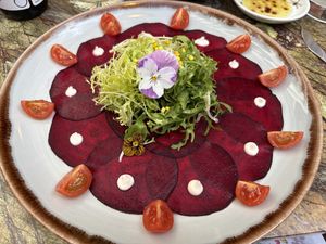 Carpaccio   at Jardineiro - Vegan Kitchen in Porto
