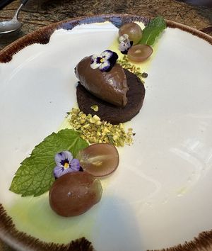 Chocolate brownie (garden)  at Jardineiro - Vegan Kitchen in Porto