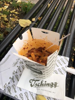 Pasta „Tschingg“ - spicy, but not as much as an „Arrabiata"  at Tschingg - Oerlikon in Zurich