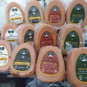 Los mejores seitanes para navidad o año nuevo at Vegangos in Mexico City