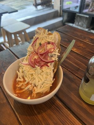   at Vegangos in Mexico City