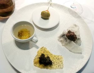 first course: Signature Tasting at The Restaurant Pendolino in Sydney