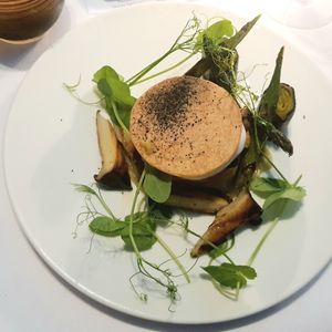 third course: La morra leek and mushroom pie at The Restaurant Pendolino in Sydney