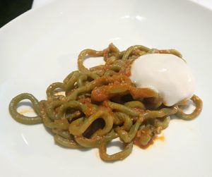 third course: Gramigna al pomodoro at The Restaurant Pendolino in Sydney