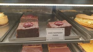 Vegan fudge at Country Cob Bakery in Kyneton