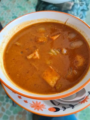 Massaman at Metang Restaurant in Khao Sok