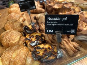 vegan danishes  at Um in Basel