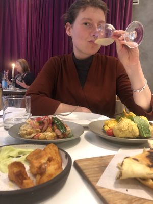   at Ottolenghi in North London