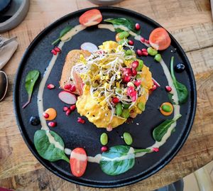 Leberkäse-Special at Alua Catering Cafe in Dresden