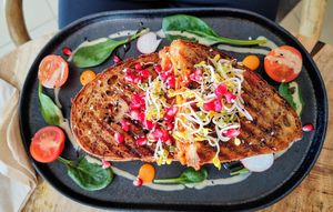 Sandwich at Alua Catering Cafe in Dresden