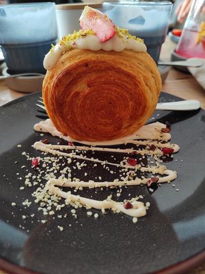 New York Roll at Alua Catering Cafe in Dresden