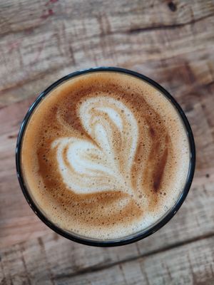 Flat White at Alua Catering Cafe in Dresden