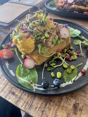 Leberkäse  at Alua Catering Cafe in Dresden