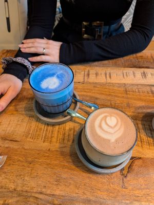 Kokos Latte & Moccachino (auf Nachfrage)   at Alua Catering Cafe in Dresden