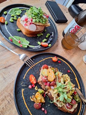 #Veganuary at Alua Catering Cafe in Dresden