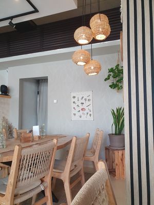 Interior at Alua Catering Cafe in Dresden