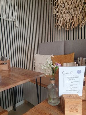 Interior at Alua Catering Cafe in Dresden