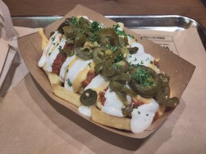Chili Cheese fries at Frittenwerk - Hbf Köln in Cologne