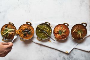 Indian Sunday Lunch- Vegan Dishes Available at 4500 Miles From Delhi in Bristol
