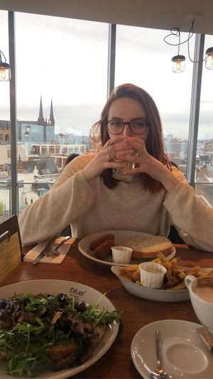   at Blue  in Amsterdam