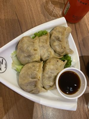 Vegan vegetable ravioli (5,90€)  at Chez Haki in Paris