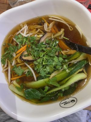 Vegan lamen (9,80€)  at Chez Haki in Paris