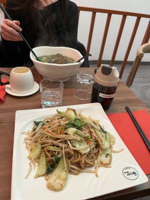 Lamen sautées   at Chez Haki in Paris