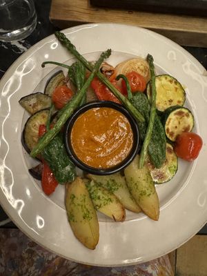 Verdure grigliate   at Petra in Sevilla