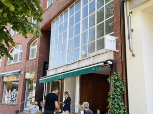 Outside  at IVY Bistro & Café in Hamburg