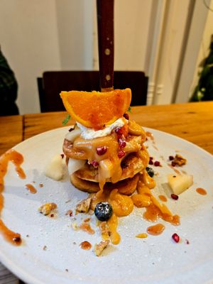 Pancakes at IVY Bistro & Café in Hamburg