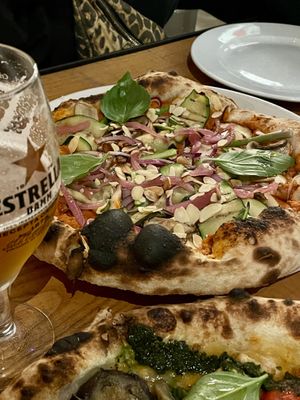   at Can Pizza in Badalona