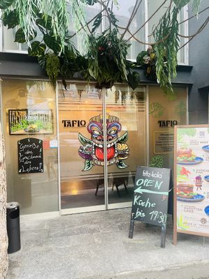 The enterance  at Taflo in Bruck An Der Mur