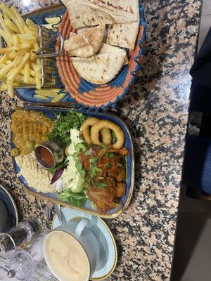 Lebanese Vegan chicken meme  at Nomad Cafe and Deli in Harrogate