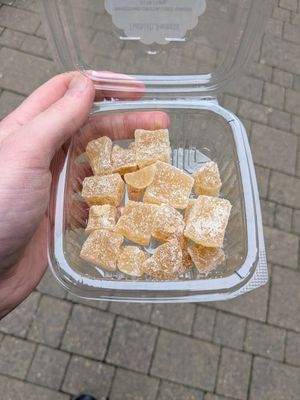 Sweetened Crystallised Ginger at Nomad Cafe and Deli in Harrogate