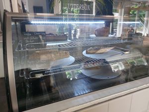 Selection of cakes at Katers Köök in Hamburg