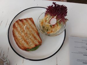 Club sandwich at Katers Köök in Hamburg