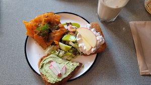 Nordische Bruschetta at Katers Köök in Hamburg