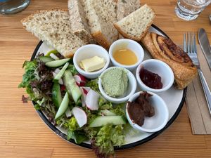 Köök breakfast  at Katers Köök in Hamburg