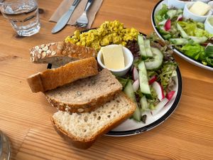 Scrambled Tofu  at Katers Köök in Hamburg