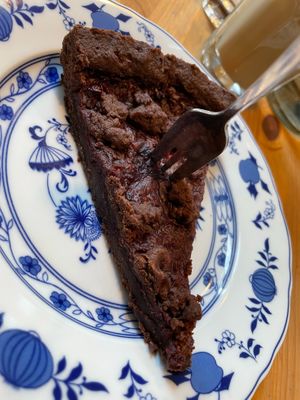 Chocolate and Cherry cake at Katers Köök in Hamburg