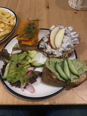 Nordische Bruschetta  at Katers Köök in Hamburg