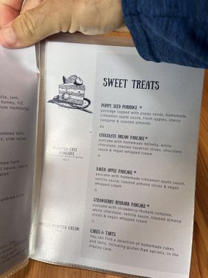 Menu  at Katers Köök in Hamburg