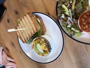 Klub Sandwich  at Katers Köök in Hamburg